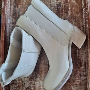 NEW Free People old white booties